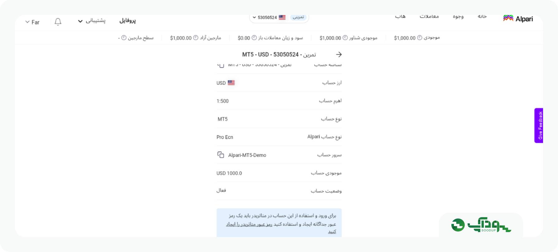 نحوه معامله در فارکس سودآپ
