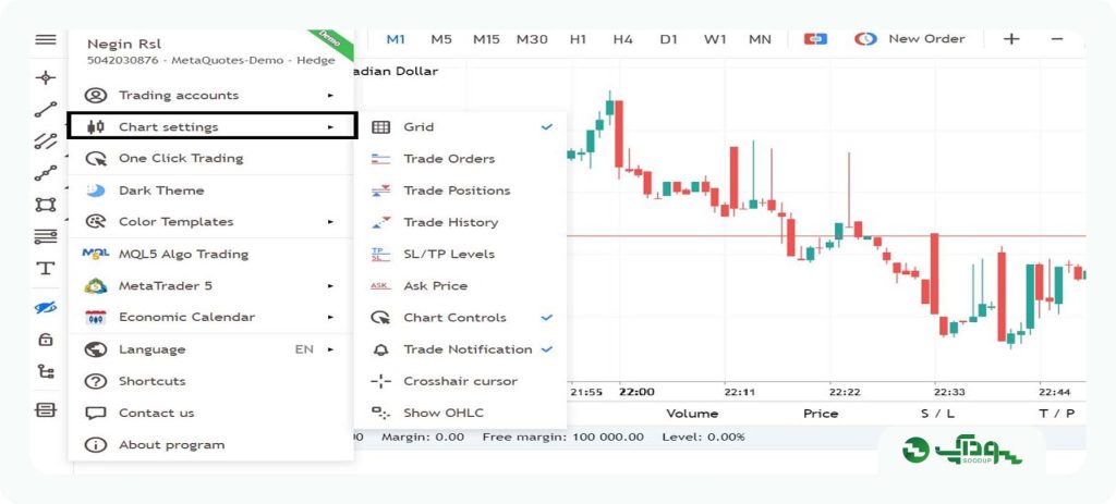 تنظیمات پیشرفته