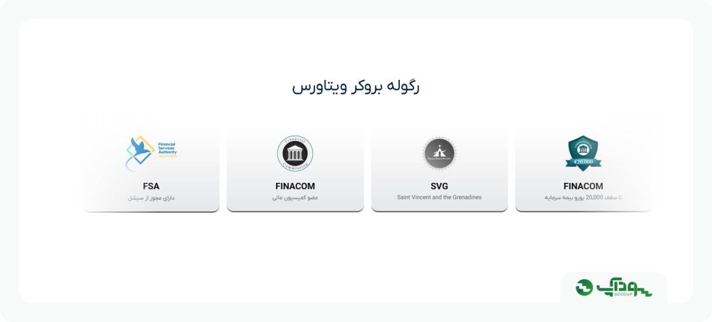رگوله بروکر ویتاورس