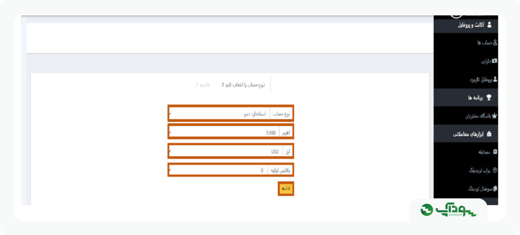 بروکر آرون گروپس (aron groups) سودآپ